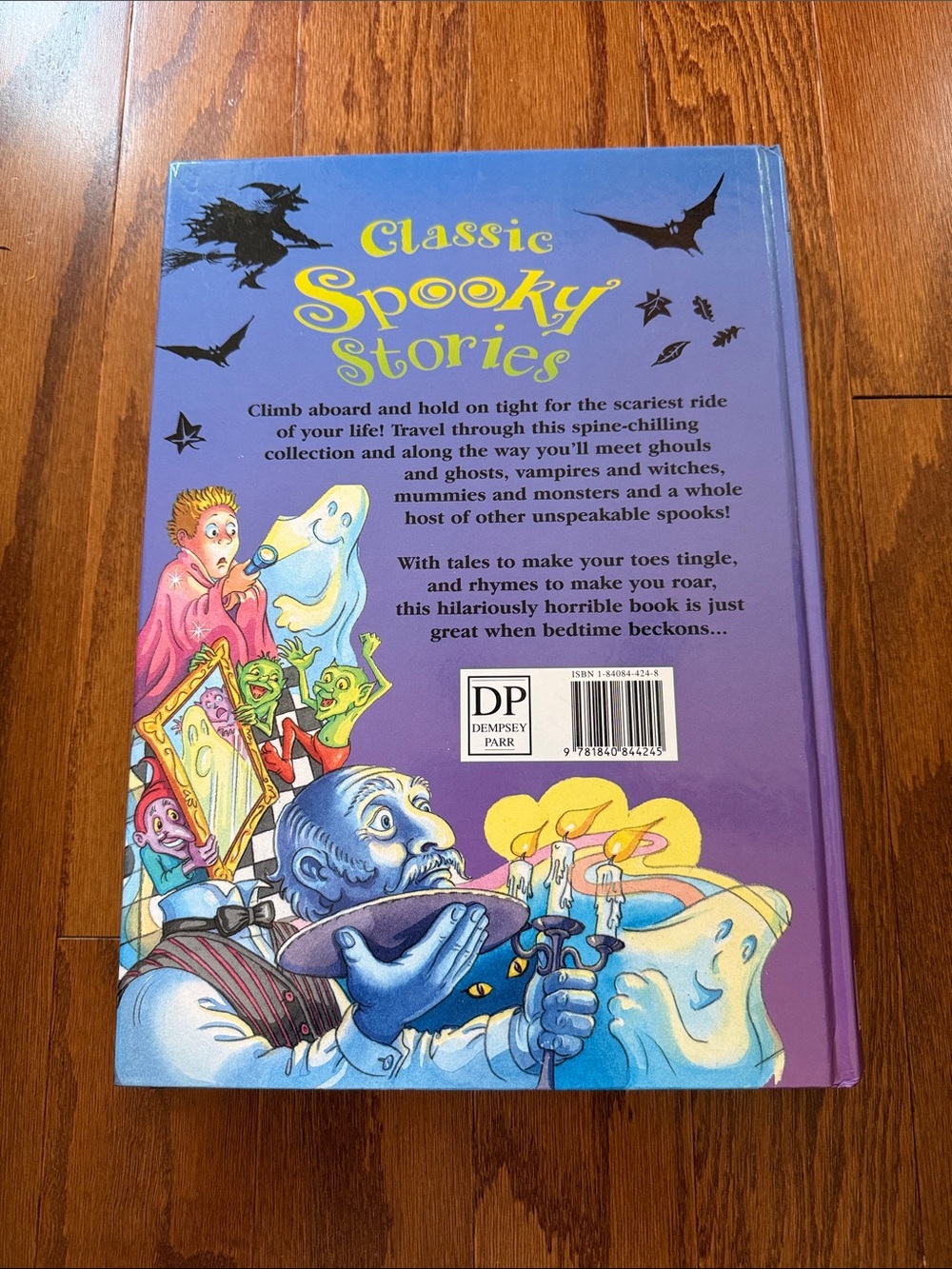 Vintage 1999 Classic Spooky Stories Large Hardcover Halloween Book - Picture 2 of 7